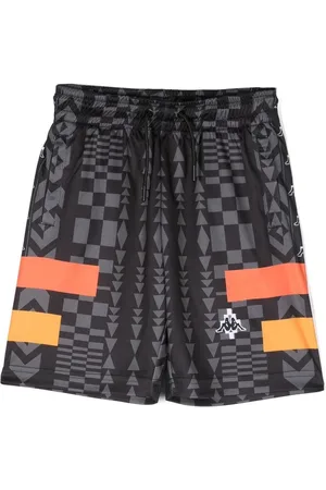 MARCELO BURLON X Kappa graphic-print track shorts
