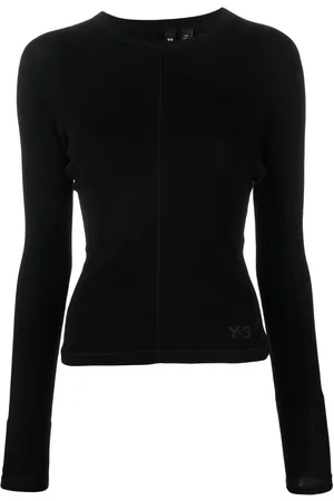Y-3 Logo-print long-sleeve top