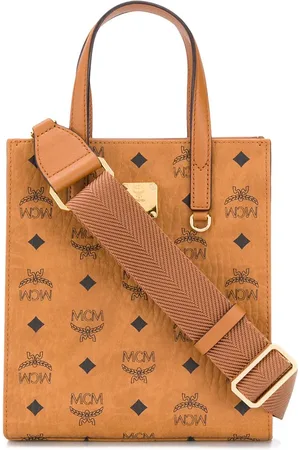 MCM Monogram print tote bag