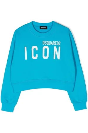 Dsquared2 Cropped logo-print sweatshirt
