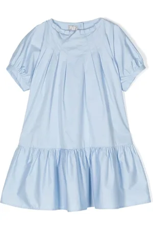 Il gufo Ruffle-trim cotton dress