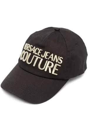 VERSACE Logo-embroidered cap