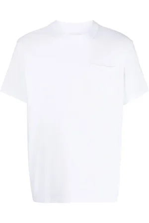 SACAI Side-zip shortsleeved T-shirt