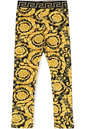VERSACE Barocco Kids-print leggings