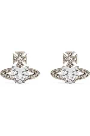 Vivienne Westwood Embellished Orb-plaque earrings