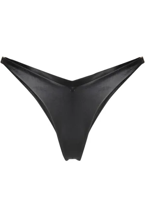 GCDS Logo-hardware bikini bottoms