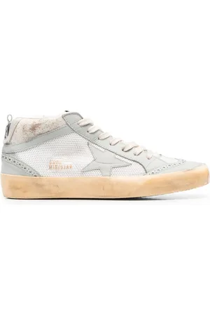 Golden Goose Mid Star lace-up sneakers