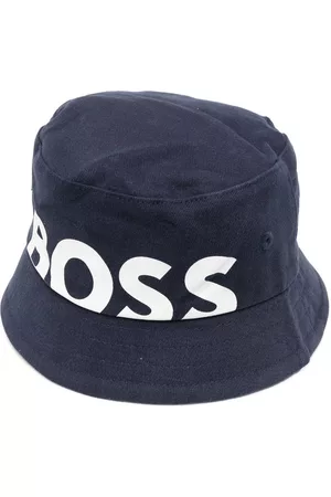 HUGO BOSS Bucket Hats - Logo-print bucket hat