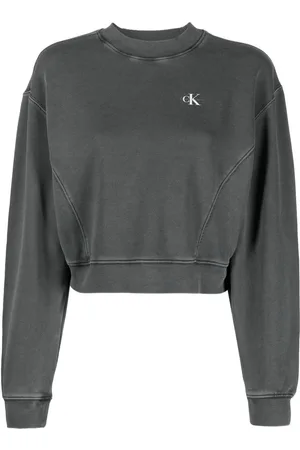 Calvin Klein Logo-print washed sweatshirt