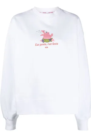 GCDS Graphic-print cotton sweatshirt