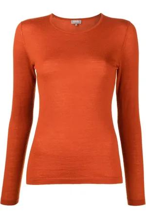N.PEAL Long-sleeved cashmere top