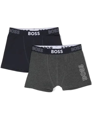 Logo-waist boxer briefs