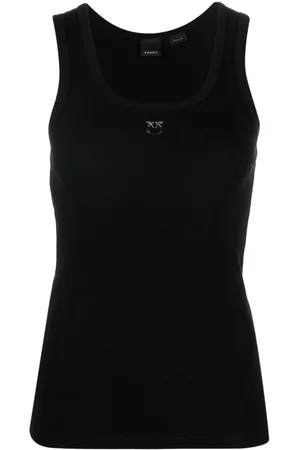 Pinko Embroidered logo tank top