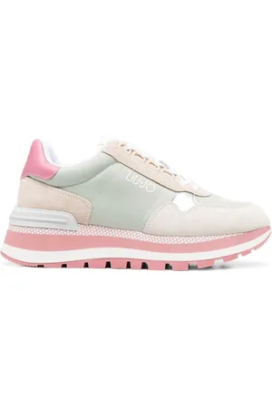 Liu Jo 45mm panelled lace-up sneakers