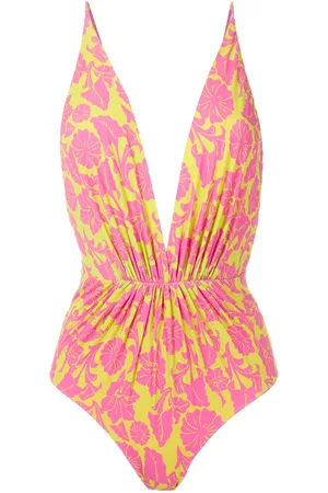 CLUBE BOSSA Clavert printed swimsuit