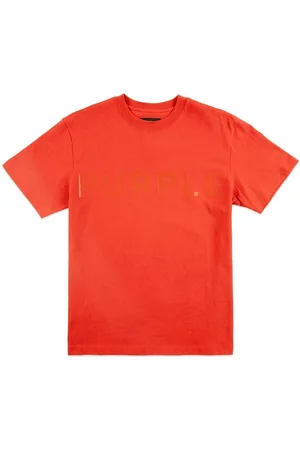 Purple Brand Graphic-logo cotton T-shirt