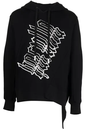 HACULLA Glitch logo-print hoodie