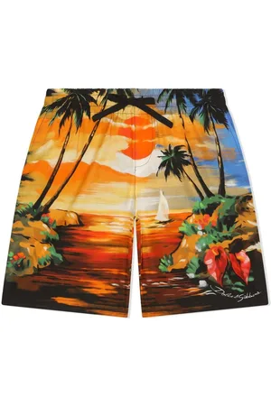 Dolce & Gabbana Sunset-print shorts