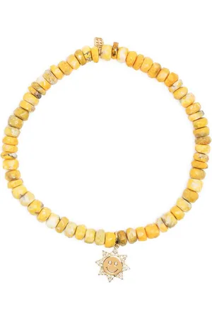 Sydney Evan 14kt yellow gold bead bracelet