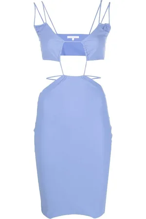 Patrizia Pepe Essential Cut-Out short dress