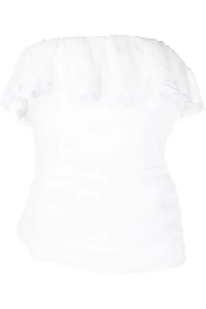 Isabel Marant Ruffle detail sleeveless top