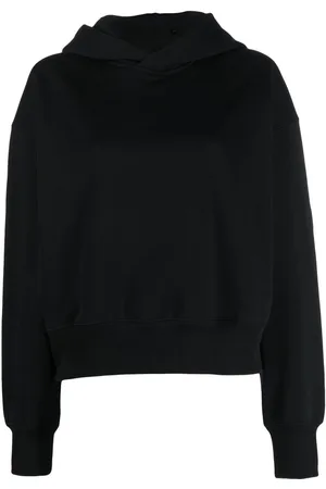Y-3 Logo-patch long-sleeve hoodie