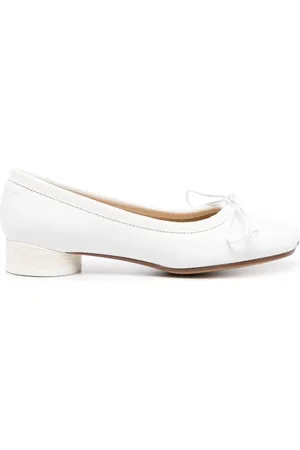 Maison Margiela Anatomic leather ballerina shoes