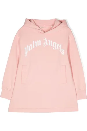 Palm Angels Logo-print detail hoodie