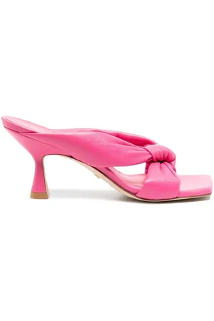 Stuart Weitzman Slip-on square-toe sandals