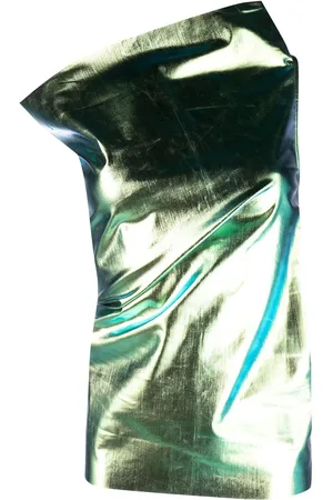 Rick Owens Athena iridescent-effect top