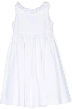 BONPOINT Cheryl frill-trim sleeveless dress