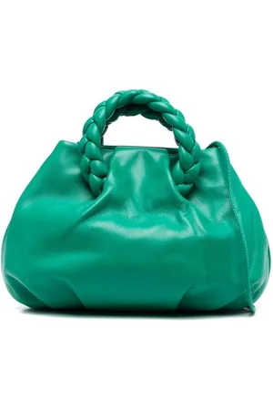 Hereu Bombon Crinkled Top-Handle Bag