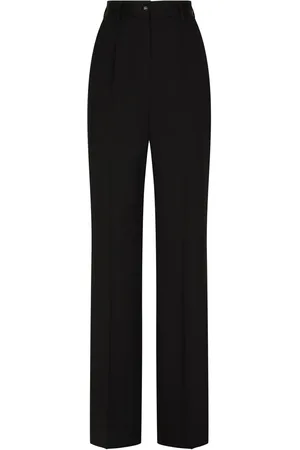 Dolce & Gabbana Wide-leg wool trousers