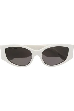 Balenciaga Logo-print tinted-lenses sunglasses