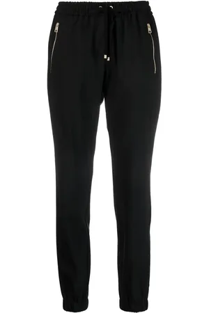 LORENA ANTONIAZZI Virgin wool-blend track pants