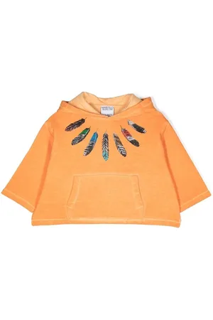 MARCELO BURLON Feather Print hoodie