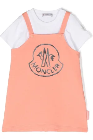 Moncler Logo-print press-stud dress