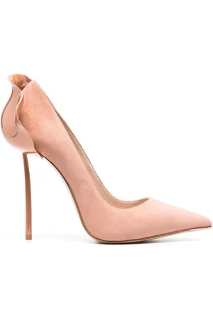 LE SILLA Petalo 100mm suede pumps