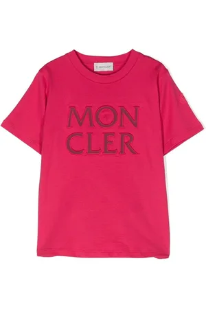 Moncler Logo-embroidered crew neck T-shirt