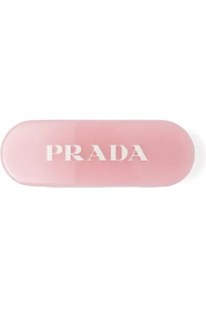 Prada Logo-print hair clip