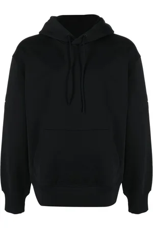 Y-3 Drop-shoulder drawstring hoodie