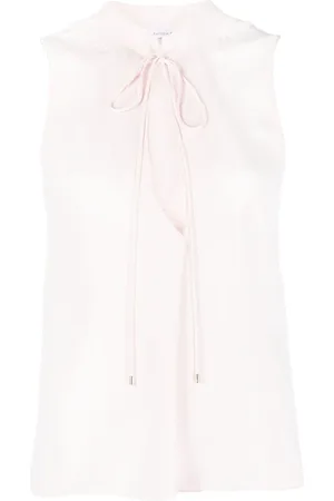 Patrizia Pepe Tie-fastening sleeveless blouse