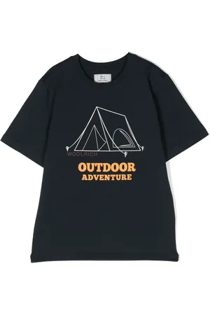 Woolrich Road Trip logo-printed t-shirt