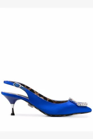 Philipp Plein Crystal Hexagon leather pumps