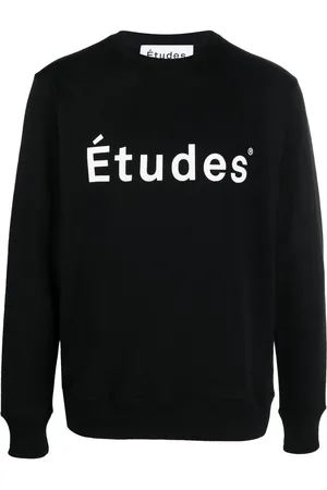 Etudes Logo-print crew neck sweatshirt