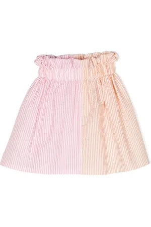 Wauw Capow by Bangbang Rosemary ruffled-detail cotton skirt