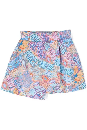 MARCELO BURLON All-over logo print skirt