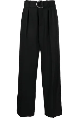 Nanushka Caius belted twill trousers