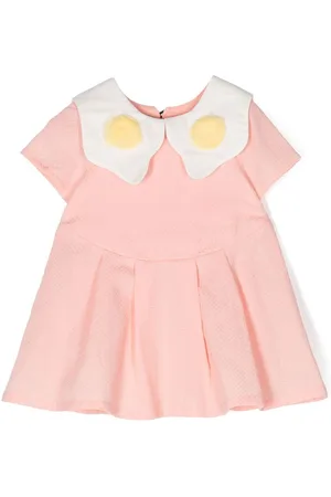 Wauw Capow by Bangbang Brekkie embroidered short-sleeved dress
