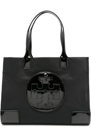Tory Burch Ella small patent-detail tote bag